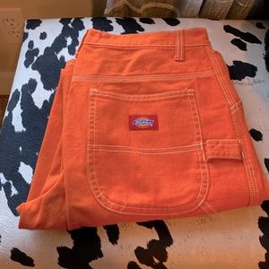 Dickies traffic cone orange great condition worn a few times size 1/25 baggy